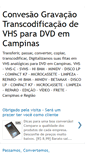 Mobile Screenshot of gravacaodevhsparadvd.com.br